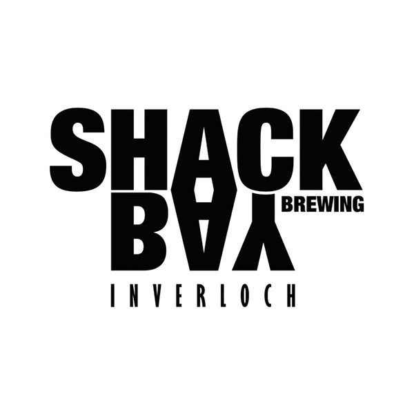 Shack Bay Brewing logo on a white background