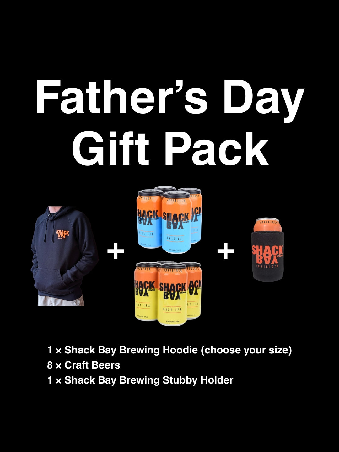 Father's Day Hoodie & Beer Pack